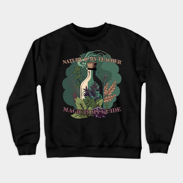 Nature Witch Crewneck Sweatshirt by guestjlvdv71m069xrug2k8fw